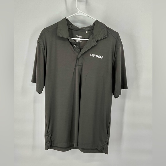 liv golf Shirts Liv Golf Black Polo Shirt M Poshmark